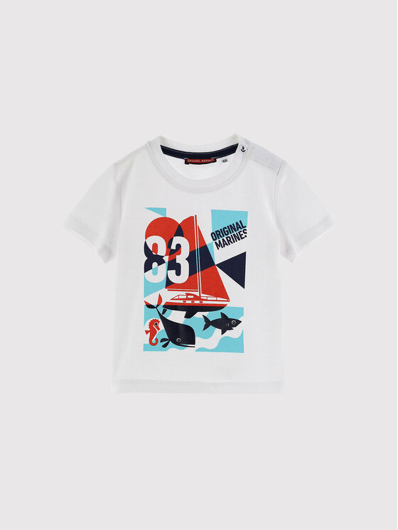Original Marines Original Marines Футболка DCP0405NM Білий Regular Fit