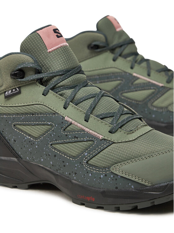 Salomon Salomon Trekkingschuhe Outway Mid Climasalomon™ Waterproof L47561700 Grün