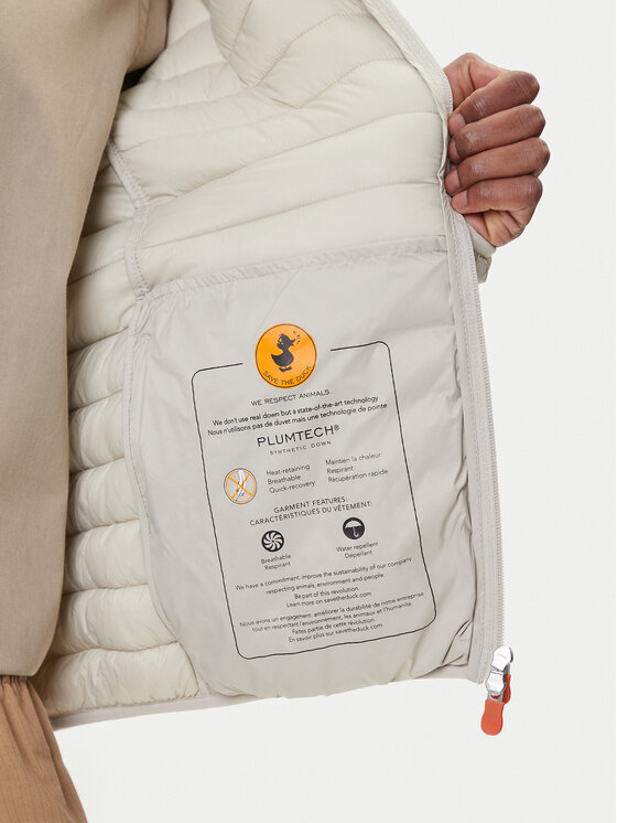 Save The Duck Save The Duck Μπουφάν χειμωνιάτικο D30650M GIGA01 Μπεζ Regular Fit
