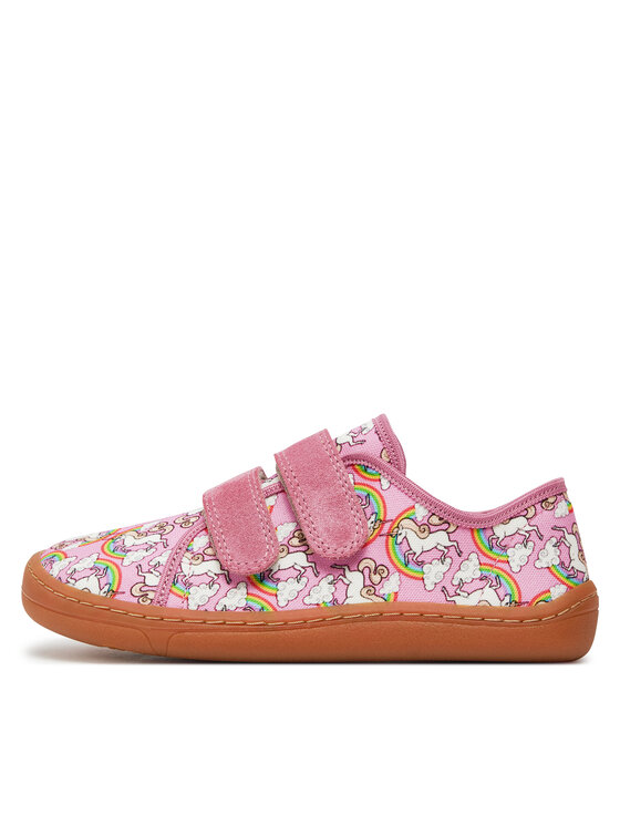 Froddo Froddo Сникърси Barefoot Canvas G1700379-4 D Цветен