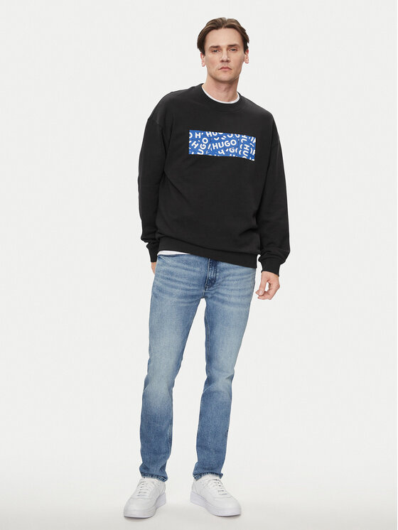 HUGO Hugo Sweatshirt Naylos 50515188 Schwarz Regular Fit