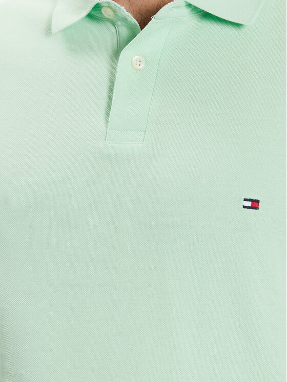 Tommy Hilfiger Tommy Hilfiger Поло 1985 MW0MW17770 Зелений Regular Fit