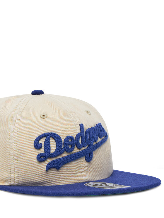 47 Brand 47 Brand Kšiltovka MLB LA Dodgers Fieldstone ’47 CAPTAIN RL B-FLDST12HTP Bílá