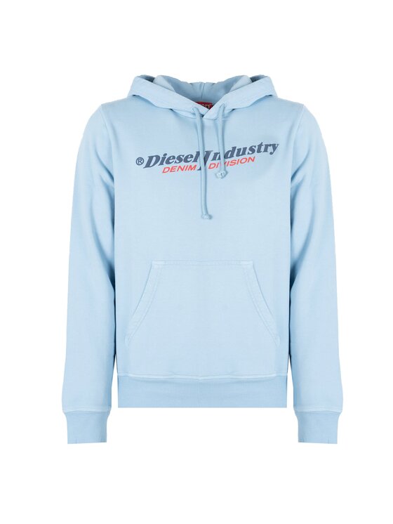 Diesel Diesel Bluza A03744-0AJIH-8DH Błękitny Regular Fit