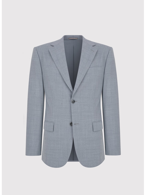 Pako Lorente Pako Lorente Marynarka P25WF-3G-004 Szary Super Slim Fit