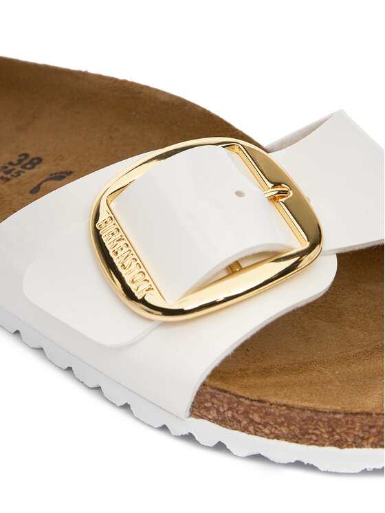 Birkenstock Birkenstock Nazouváky Madrid Big Buckle 1019814 Bílá