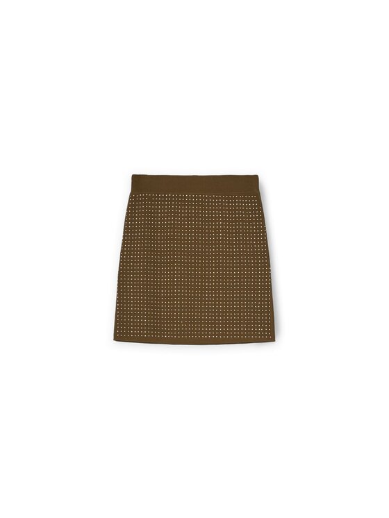 Motivi Motivi Minigonna 1659W000662N035 Verde Regular Fit