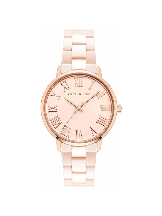 Anne Klein Anne Klein Zegarek AK-3718LPRG Różowy