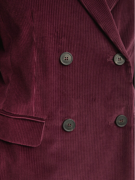 Weekend Max Mara Weekend Max Mara Marynarka Katanga 2625046012 Bordowy Regular Fit
