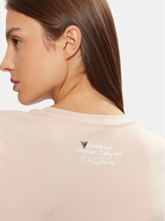 Guess Guess Póló W5RI22 J1314 Ekru Regular Fit