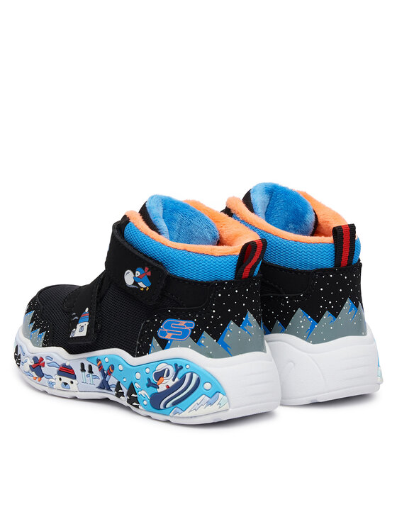Skechers Skechers Cizme de zăpadă Play Scene - Frosty Pals 407319N/BKMT Negru