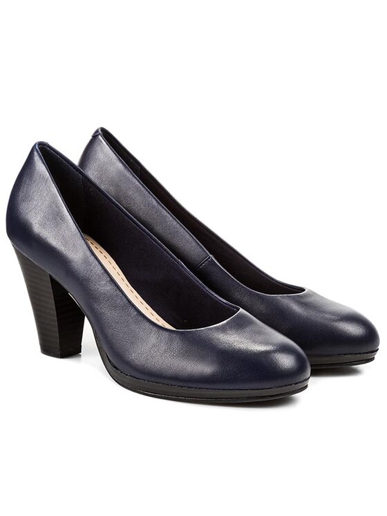 Clarks Clarks Bateliai Alessie Eve 203573384 Mėlyna