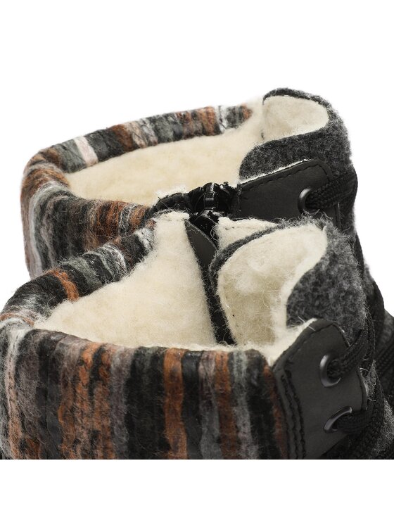 Rieker Rieker Trapper stila apavi Y9131-45 Pelēks