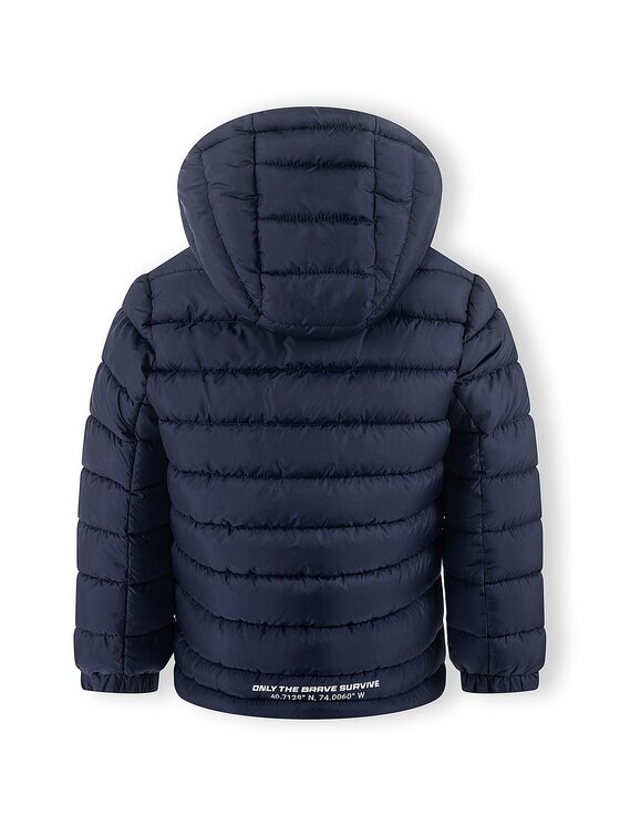minoti minoti Kurtka zimowa 33COAT250 Granatowy Regular Fit