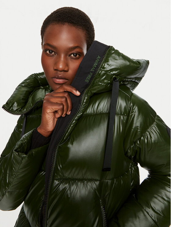 Save The Duck Save The Duck Зимно яке D45510W LUCK19 Зелен Regular Fit