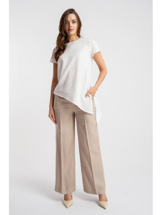 CLICK CLICK Halenka 10-6902 Bílá Loose Fit