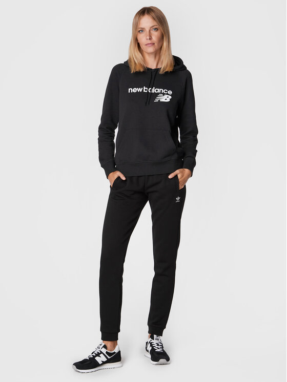 Felpa Classic Core Fleece WT03810 Nero Relaxed Fit...