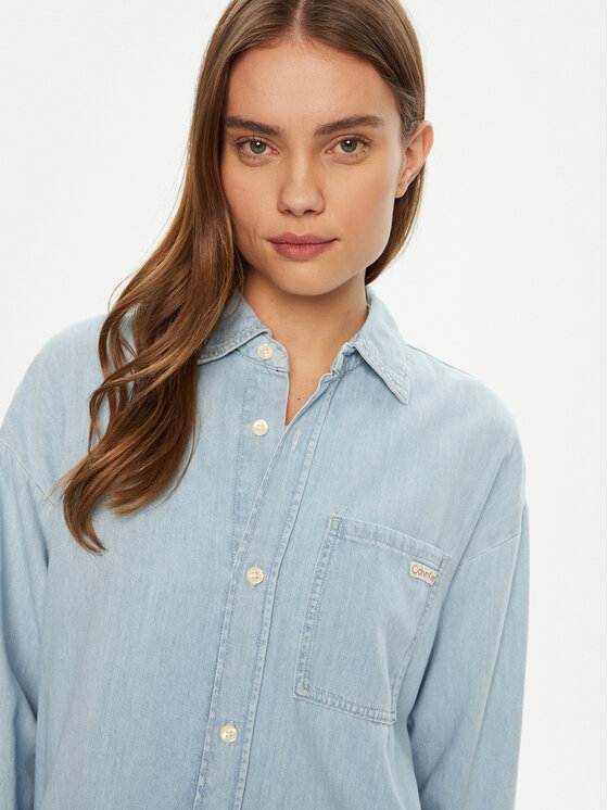 Calvin Klein Jeans Calvin Klein Jeans Džínsové šaty J20J225472 Modrá Loose Fit