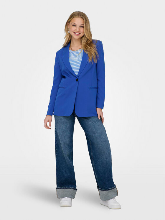 ONLY ONLY Sako Astrid 15310964 Modrá Regular Fit