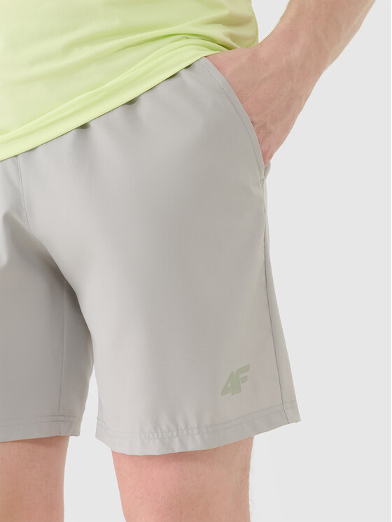 4F 4F Szorty sportowe MULTI ACTIVE Khaki Regular Fit