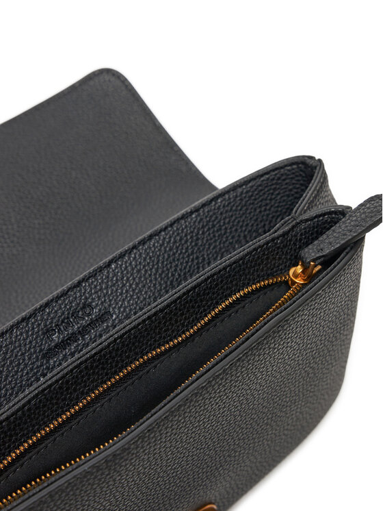 PINKO PINKO Handtasche Love One Soft Mini AI 24-25 PLTT 104528 A29Q Schwarz