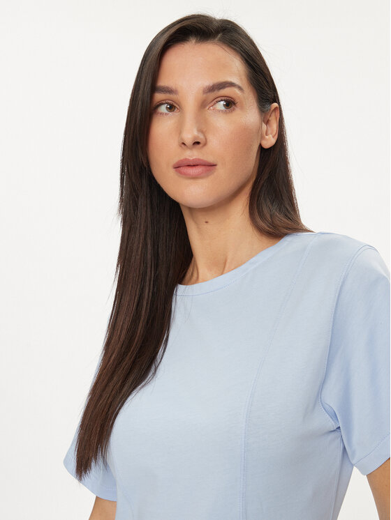 United Colors Of Benetton United Colors Of Benetton Tričko 3BL0D106A Modrá Regular Fit