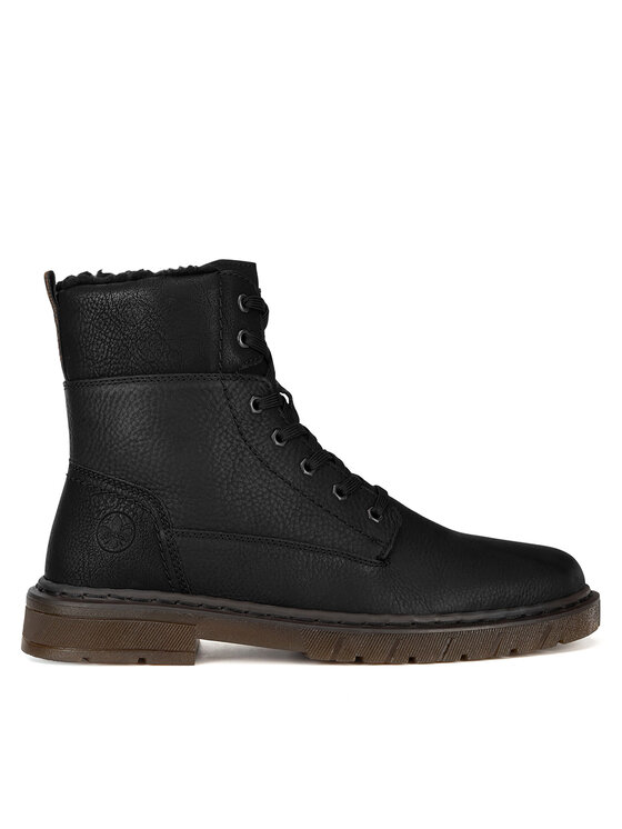 Rieker Rieker Schnürschuhe 31602-00 Schwarz