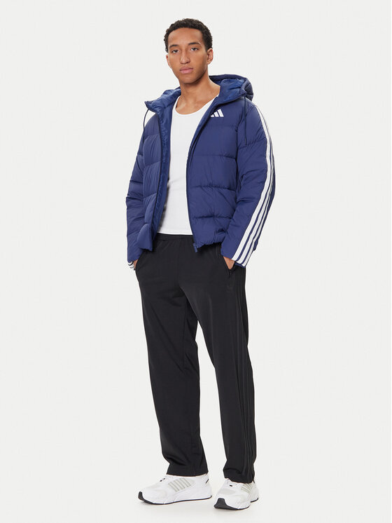 adidas adidas Vatovaná bunda Essentials Climawarm 3-Stripes JX7799 Tmavomodrá Regular Fit