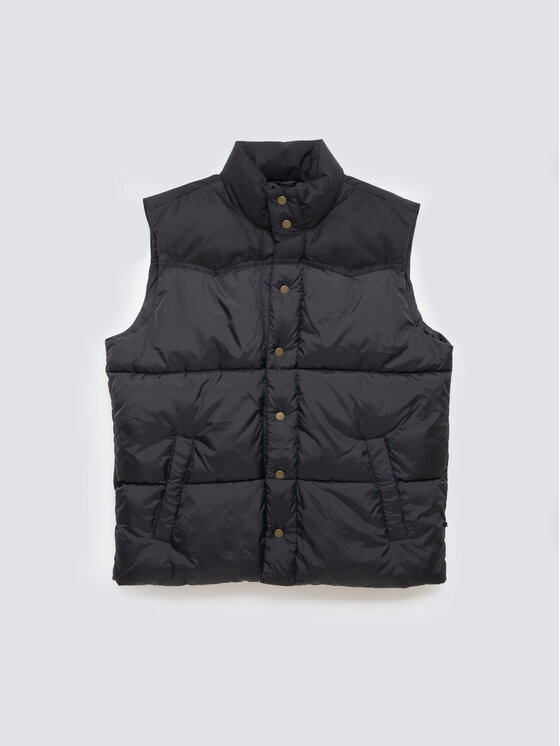 BIG STAR BIG STAR Kamizelka AGRIB Czarny Basic Fit