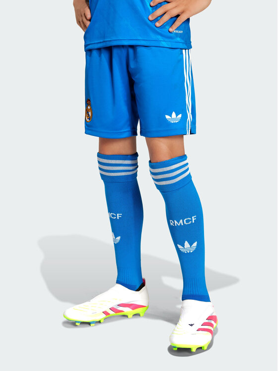 adidas adidas Szorty sportowe 158011 Błękitny Regular Fit