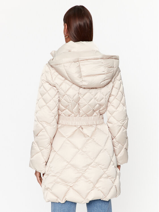 Guess Guess Palton de iarnă W3BL36 WEX52 Bej Regular Fit