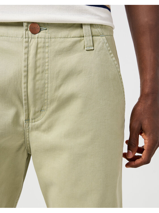 Wrangler Wrangler Pantaloncini di tessuto CJ CHINO SHORTS Beige Regular Fit