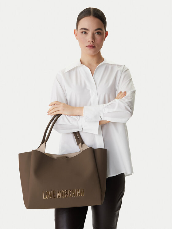 LOVE MOSCHINO LOVE MOSCHINO Rankinė JC4107PP1OKD0203 Ruda