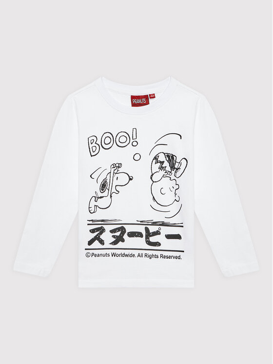 OVS OVS Блузка PEANUTS 1333355 Білий Regular Fit