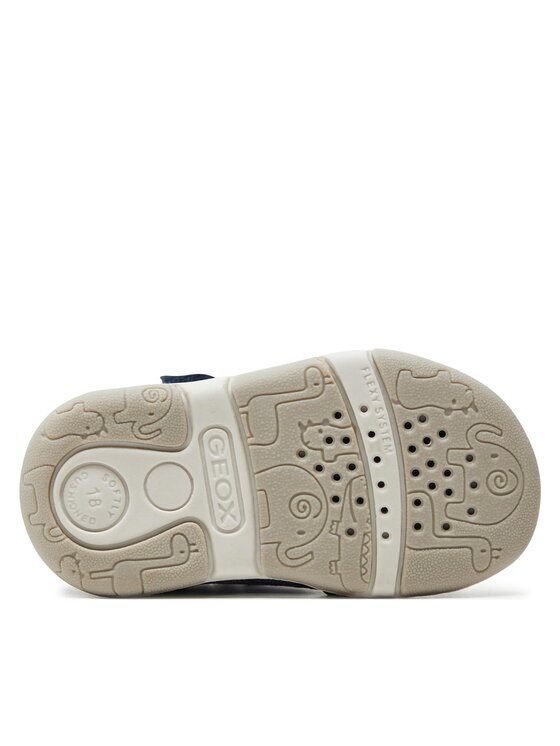 Geox Geox Sandały B Sandal Tapuz Girl B450YA 054AJ C4206 Niebieski