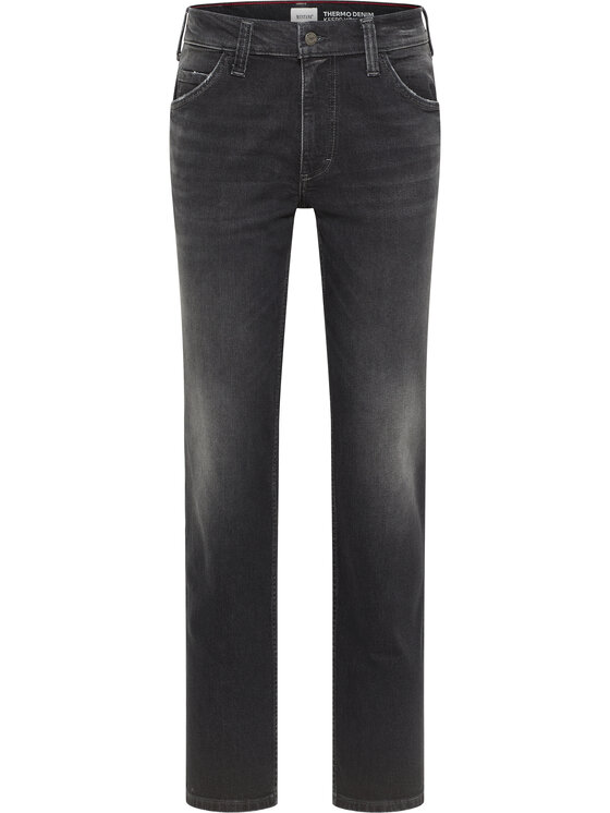 Mustang Mustang Jeansy TRAMPER STRAIGHT Czarny Straight Fit