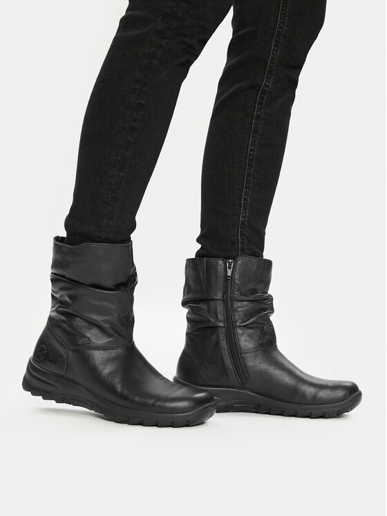 Rieker Rieker Botine Z7193-00 Negru