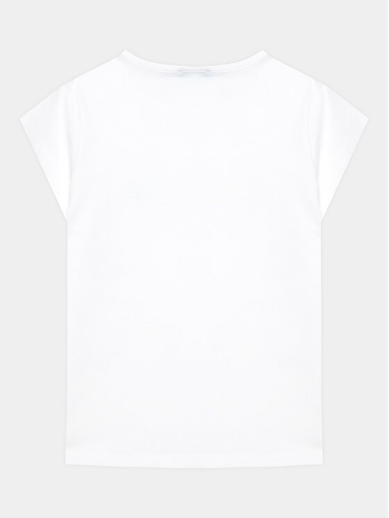 United Colors Of Benetton United Colors Of Benetton T-shirt 3096G1095 Bijela Regular Fit