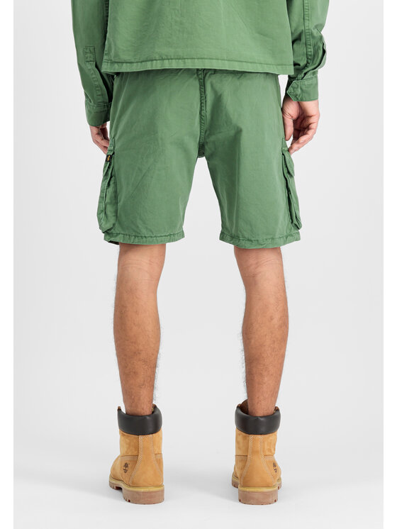 Alpha Industries Alpha Industries Šortky Flying Tigers Short Zelená Slim Fit