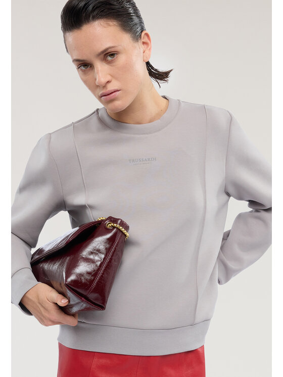 Trussardi Trussardi Bluza G8506000226N003 Szary Regular Fit