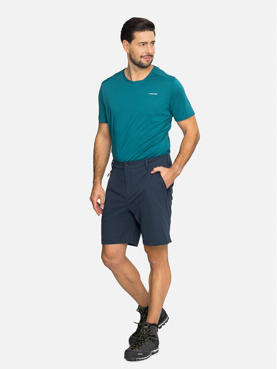 Viking Viking Szorty Expander Shorts Man Granatowy Regular Fit