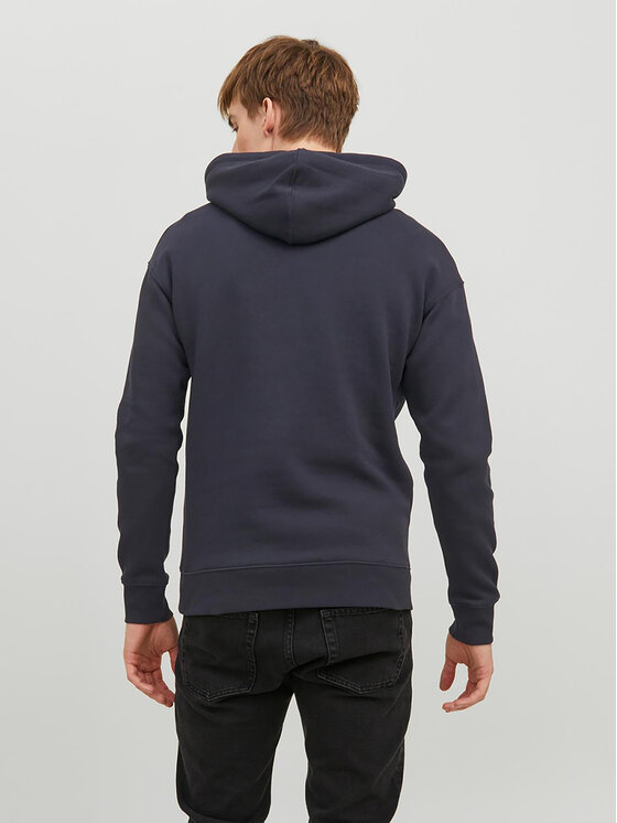 Jack&Jones Jack&Jones Pulóver Star 12233972 Sötétkék Relaxed Fit