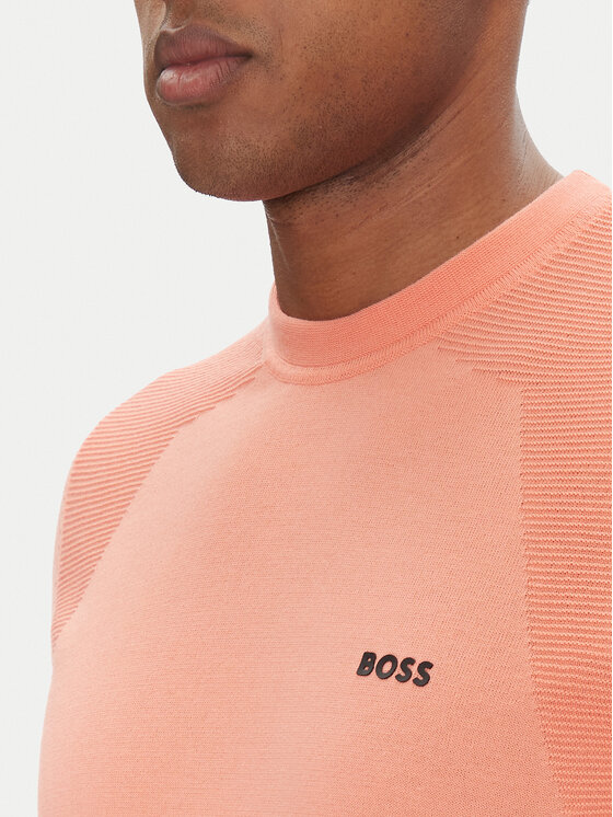 BOSS BOSS Póló Momentum_Lite_T24 50520683 Piros Regular Fit