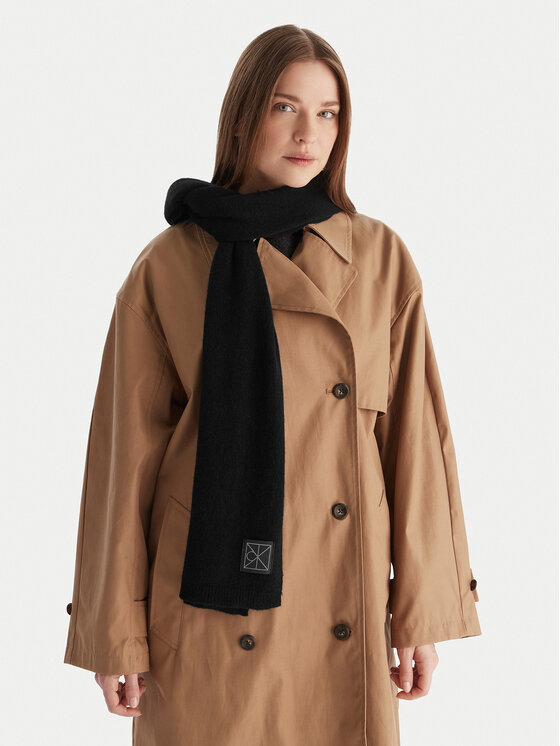 Calvin Klein Calvin Klein Šal Emblem LV04D8014G Crna