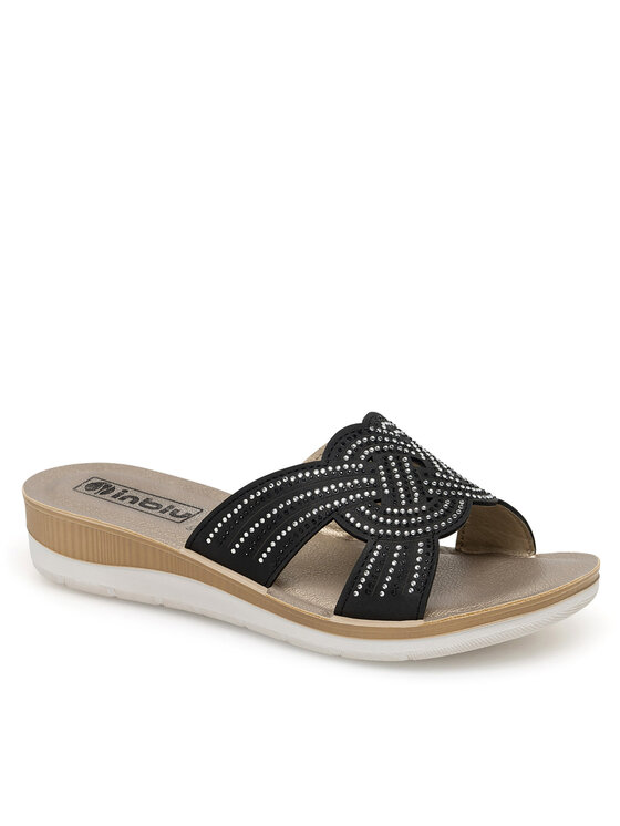 Inblu Inblu Şlapi BVAX0100 Negru