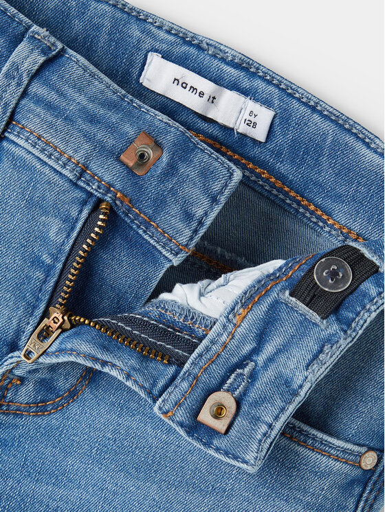 NAME IT NAME IT Jeans hlače 13208876 Modra Skinny Fit