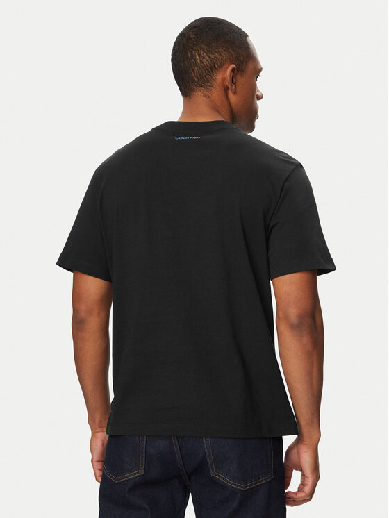 Calvin Klein Jeans Calvin Klein Jeans Póló SS 20S  LV04RG815G Fekete Regular Fit