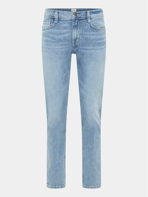 Mustang Mustang Jeans hlače Oregon 1014864 Mornarsko modra Slim Fit