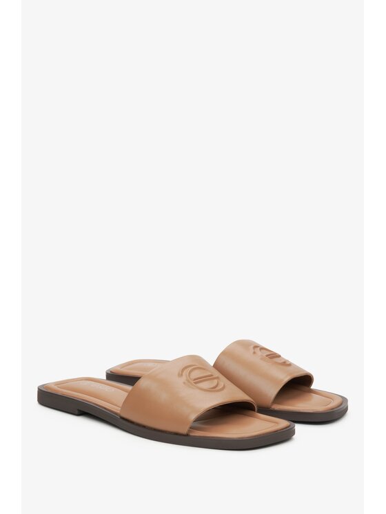 Estro Estro Παντόφλες ER00115489 Καφέ