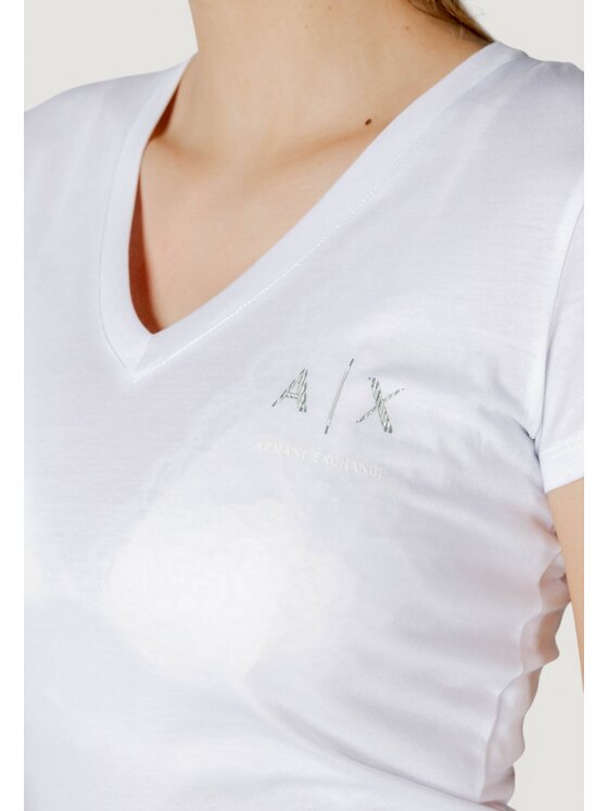 Armani Exchange Armani Exchange T-Shirt XW000521 AF10359 Biały Shirt Fit